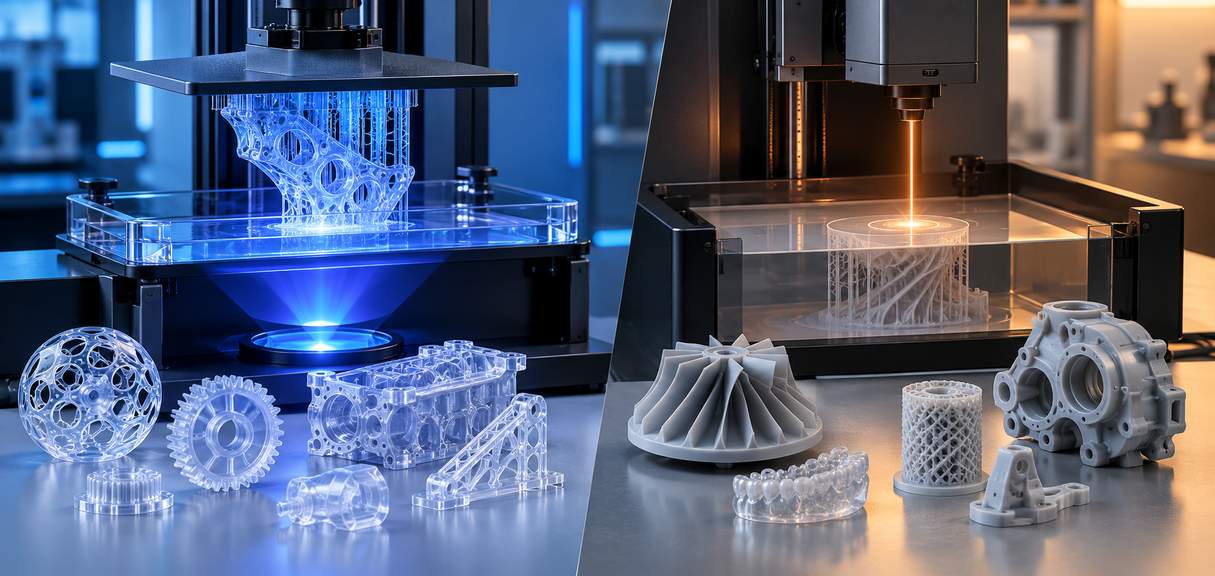 DLP vs. SLA 3D Printing: Key Differences Explained DLP vs. SLA 3D Printing: Key Differences Explained