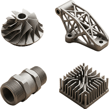 Metal 3D printed part