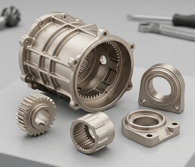Plated 3D printed metal parts