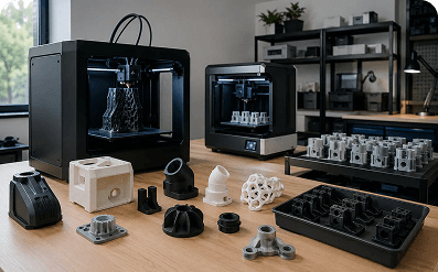 3D printing service guide — printers and printed parts