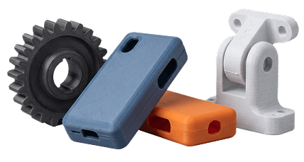 ABS 3D printed parts ready for production