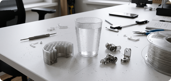 PETG moisture resistance workshop example
