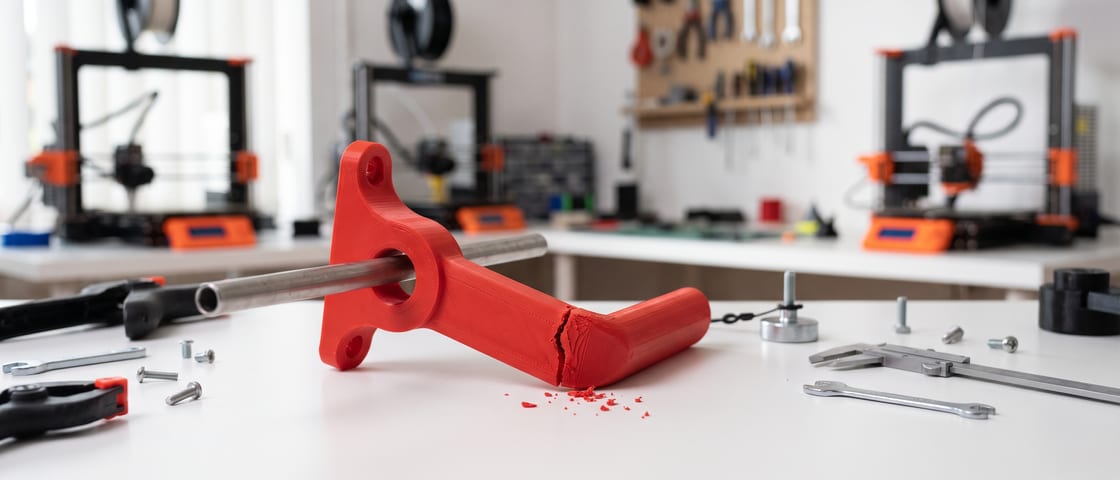 Functional evaluation using PLA FDM prototypes