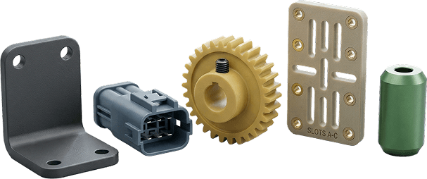 3D printed industrial parts and prototypes for manufacturing